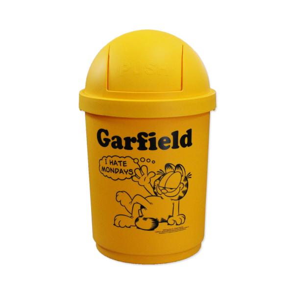 ガーフィールド ゴミ箱 35リットル おしゃれ キャラクター アメリカ ふた付き 大きめ アメリカン...