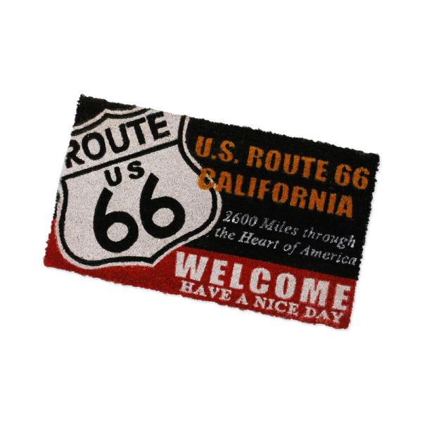 玄関マット 屋外 滑り止め おしゃれ ココヤシ 南国 ハワイ アメリカン インテリア ルート66 R...