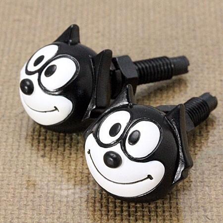 フィリックス・ザ・キャット ナンバープレートボルト（ライセンスボルト） FELIX THE CAT ...