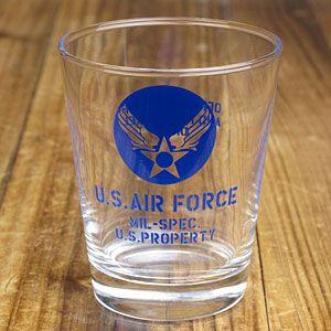 ミリタリーグラス グラス コップ おしゃれ アメリカン アメリカン雑貨 アメリカ空軍（U.S.エアフ...