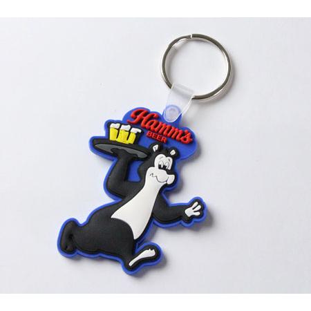 ラバーキーホルダー キーホルダー キーリング おしゃれ メンズ レディース アメリカン キャラクター...