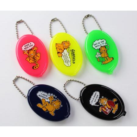 ガーフィールド コインケース キーホルダー キャラクター アメリカ 小銭入れ ラバーコインケース お...