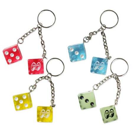 ムーンアイズ キーホルダー おしゃれ メンズ レディース キーリング サイコロ ダイス 車 バイク ...