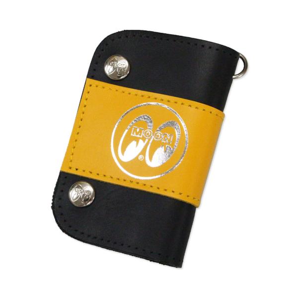 ムーンアイズ キーケース 革 おしゃれ メンズ レディース 車 バイク アメリカ MOONEYES ...
