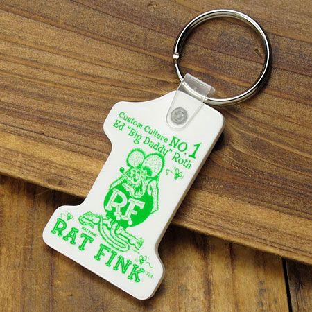 ラットフィンク キーホルダー おしゃれ アメリカン メンズ レディース RATFINK ナンバーワン...