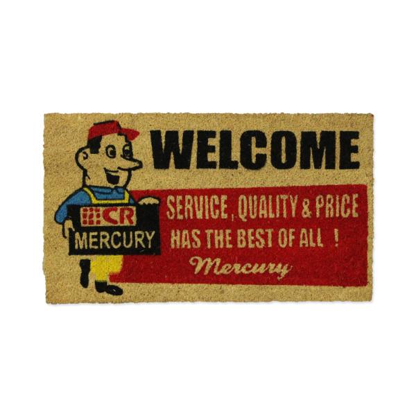 マーキュリー 玄関マット 屋外 滑り止め おしゃれ ココヤシ ヤシの実 フロアーマット アメリカン ...