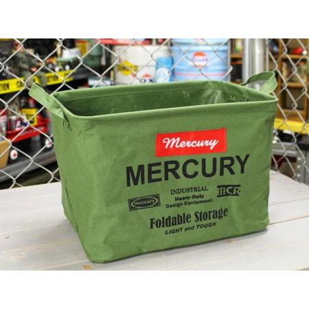 マーキュリー キャンバスバスケット 収納 カゴ おしゃれ ランドリーバスケット アメリカ サイズM ...