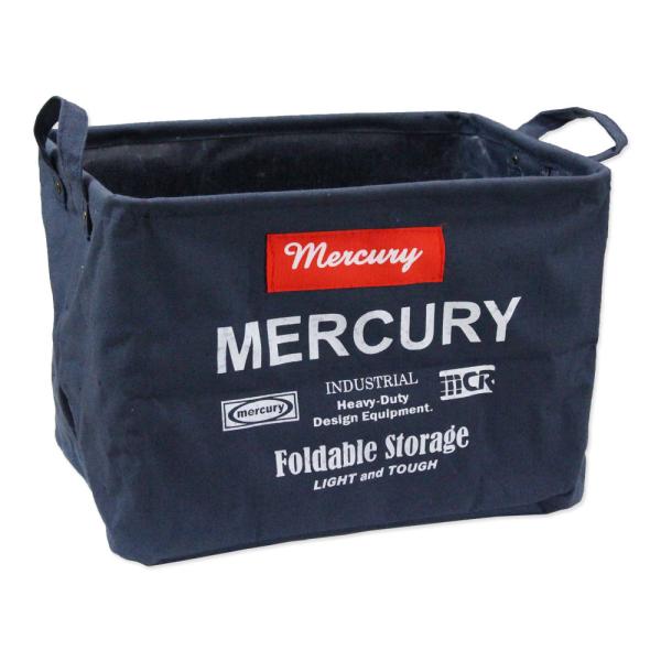 マーキュリー バスケット キャンバス 小物入れ 収納 洋服 おしゃれ アメリカン MERCURY レ...