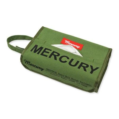 マーキュリー キャンバスティッシュケース 壁掛け おしゃれ ティッシュカバー 車 アメリカ アメリカ...