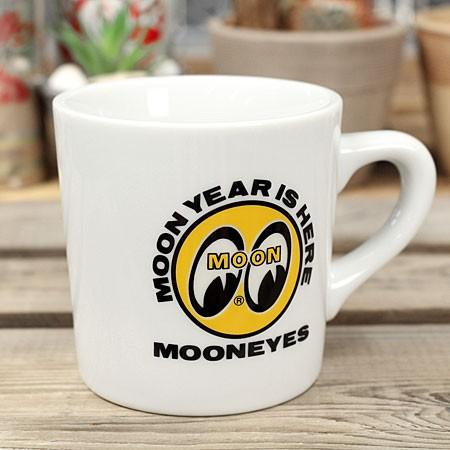 ムーンアイズ マグカップ おしゃれ かわいい アメリカン ホットロッド MOONEYES アイボール