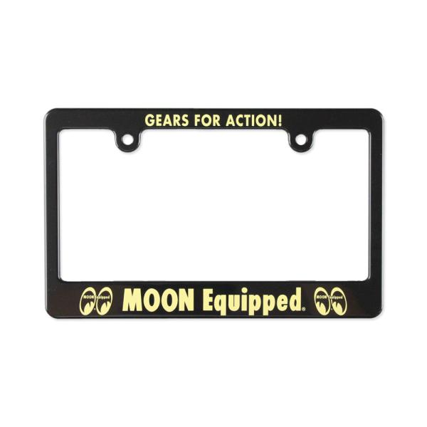 ムーンアイズ ナンバーフレーム ナンバープレート フレーム ライセンスフレーム バイク用 ブラック ...