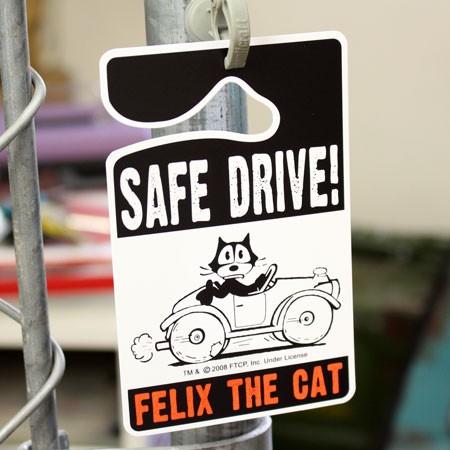 フィリックス・ザ・キャット カー用品 キャラクター アメリカ 猫 FELIX THE CAT パーキ...