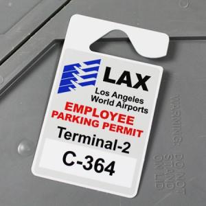 パーキングパーミットタグ カー用品 ルームミラー 飾り PARKING PERMIT