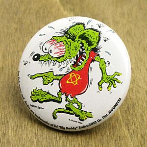 RAT FINK（ラットフィンク） 缶バッジ 缶バッチ おしゃれ かっこいい