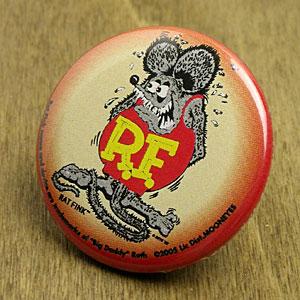 RAT FINK（ラットフィンク） 缶バッジ 缶バッチ おしゃれ かっこいい