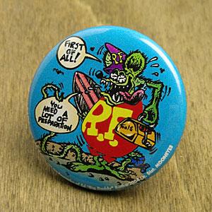 RAT FINK ラットフィンク 缶バッジ 缶バッチ おしゃれ