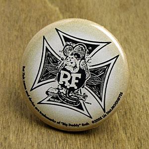 RAT FINK（ラットフィンク） 缶バッジ 缶バッチ おしゃれ かっこいい
