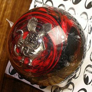 ラットフィンク（RAT FINK） シフトノブ レッド＆ブラック