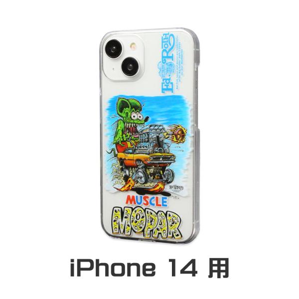 ムーンアイズ ラットフィンク iPhone14 ケース アイフォン14 ジャケット おしゃれ かっこ...