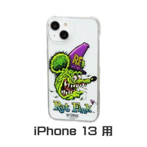 ラットフィンク iPhone13 ケース アイフォン13 アイフォンケース カバー ジャケット おしゃれ かっこいい キャラクター アメリカ Rat Fink Face メール便OK｜planfirst