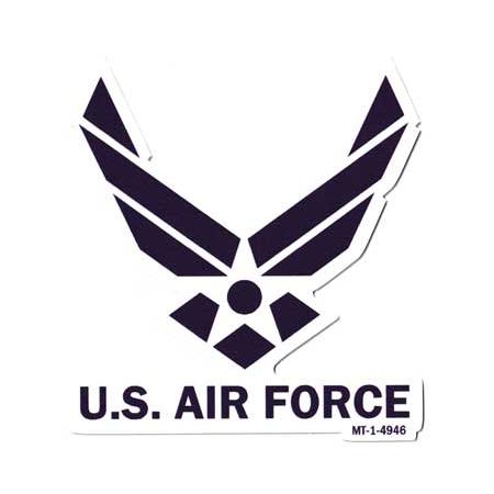 100円ステッカー ミリタリー USエアフォース アメリカ空軍 アメリカン おしゃれ かっこいい 車...