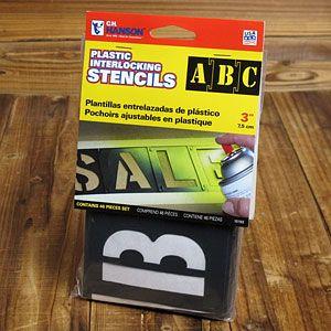 ステンシルシート ステンシルプレート ステンシル アルファベット ミリタリー DIY プラスチック製...