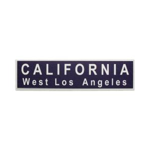 ステッカー ウォールステッカー サインプレート アメリカン おしゃれ かっこいい 立体 インテリア 白壁 カリフォルニア DECO SIGN STICKER サイズL CALIFORNIA｜planfirst