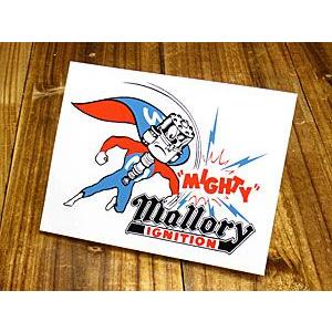 ステッカー アメリカン 車 おしゃれ バイク ヘルメット かっこいい 復刻 マロリー MALLORY...