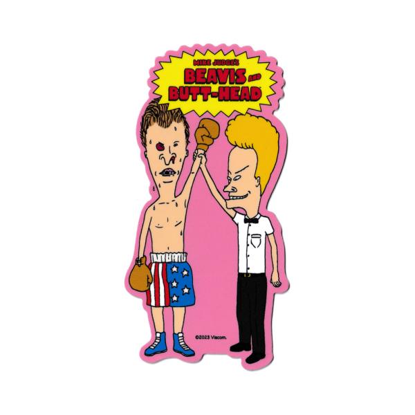 ビーバス・アンド・バットヘッド ステッカー アメリカン 面白い おしゃれ キャラクター アメリカ M...