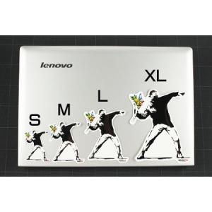 バンクシー ステッカー シール パソコン ウォ...の詳細画像4