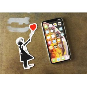 バンクシー ステッカー パソコン ウォールステ...の詳細画像2