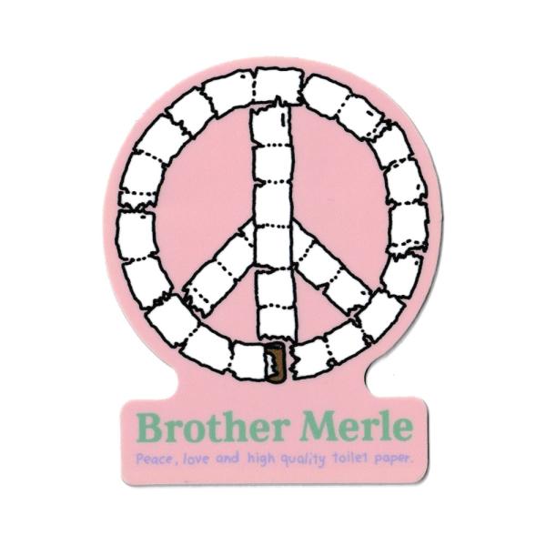 ブラザーマール BROTHER MERLE ステッカー 面白い スケボー おしゃれ ストリート アメ...