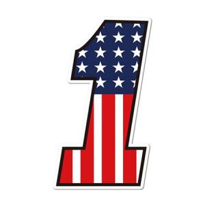 ステッカー アメリカン 車 アウトドア スーツケース おしゃれ かっこいい 1 数字 ナンバーワン アメリカ国旗 Badass Sticker Supply 最安値 価格比較 Yahoo ショッピング 口コミ 評判からも探せる