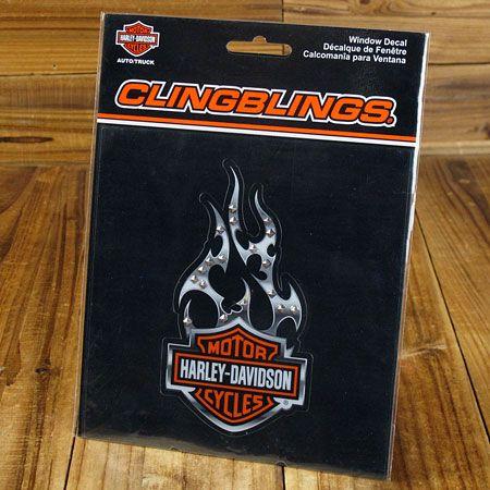 ステッカー バイク ハーレーダビッドソン アメリカン おしゃれ 車 ヘルメット かっこいい CLIN...