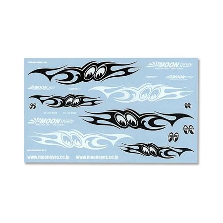 ムーンアイズ ステッカー アメリカン おしゃれ かっこいい ミニカー MOONEYES 1/64 ダ...