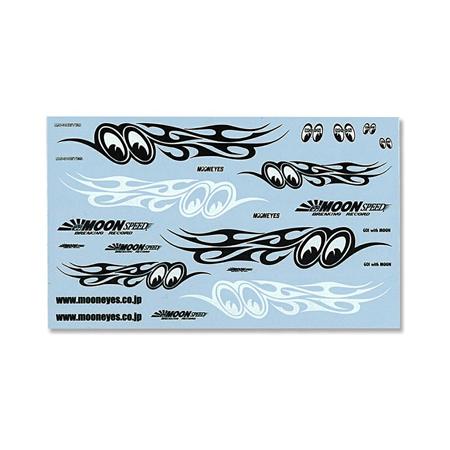 ムーンアイズ ステッカー アメリカン おしゃれ かっこいい ミニカー MOONEYES 1/64 ダ...