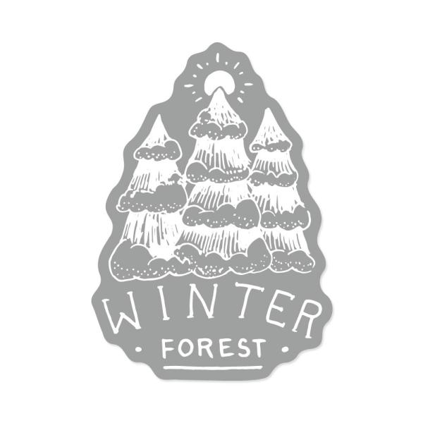 ステッカー アウトドア キャンプ おしゃれ アメリカン 車 スーツケース かっこいい FOREST ...