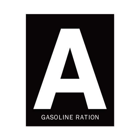 ガスレーション ステッカー 車 アメリカン レトロ ビンテージ おしゃれ かっこいい カスタム ホッ...