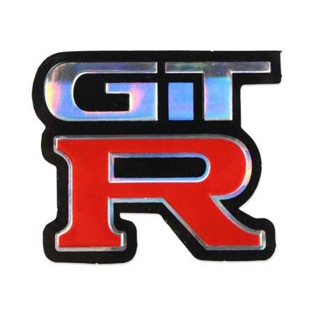GT-R ステッカー ロゴ マーク アメリカン おしゃれ かっこいい レーシング カーステッカー ア...