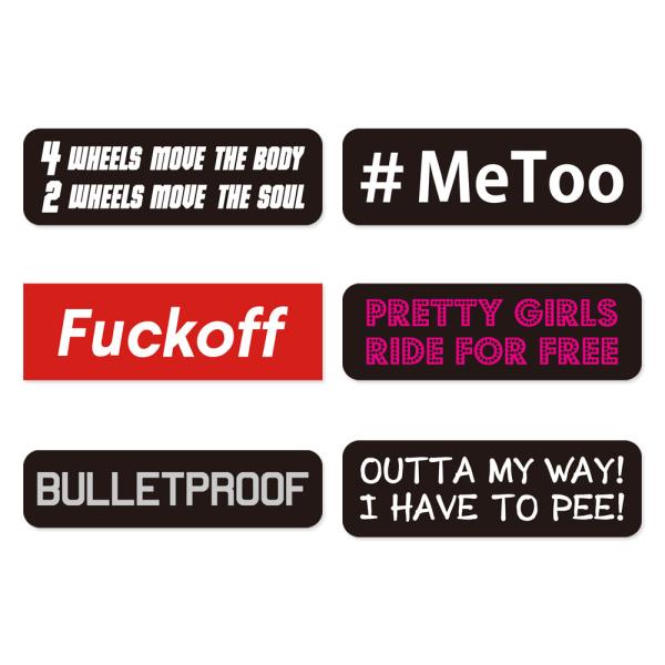 ヘルメットステッカー ステッカー ヘルメット アメリカン 面白い おしゃれ かっこいい バイク アメ...