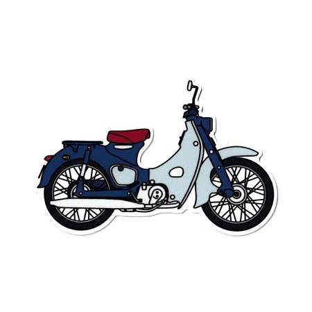 ホンダ HONDA ステッカー バイク 車 おしゃれ かっこいい カーステッカー スーパーカブ 側面...