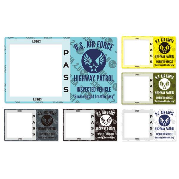 ステッカー 車 車検シール 車検ステッカー アメリカン おしゃれ かっこいい INSPECTION ...