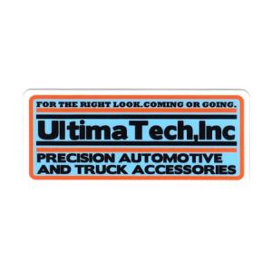 ステッカー アメリカン おしゃれ かっこいい 車 アウトドア スーツケース バイク ビンテージ カーステッカー 広告 ラベル Ultima Tech