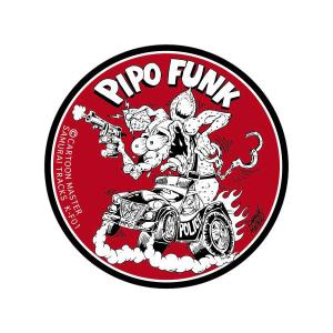 ステッカー 軽トラック モンスター かっこいい おしゃれ ホットロッド キャラクター アメリカン 車 バイク カーステッカー SAMURAI TRUCKS K-FUNK PIPO FUNK｜planfirst