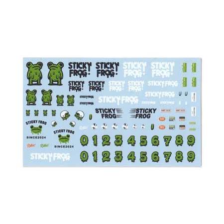 スティッキーフロッグ ステッカー アメリカン おしゃれ かっこいい ミニカー アメリカン雑貨 1/6...