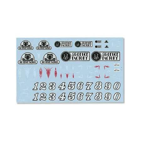 デュースファクトリー ステッカー アメリカン おしゃれ かっこいい ミニカー 1/64 ダイキャスト...