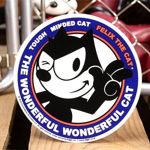 フィリックス ザ キャット ステッカー 車 アメリカン キャラクター バイク ヘルメット フィリックス グッズ FELIX THE CAT WINK ＿SC-KGAZF422B-MON