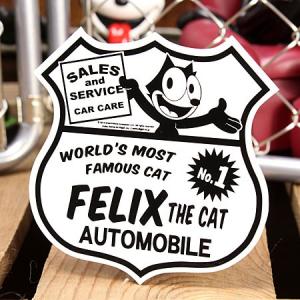 フィリックス ザ キャット ステッカー 車 アメリカン キャラクター バイク ヘルメット フィリックス グッズ FELIX THE CAT AUTO ＿SC-KGAZF422C-MON
