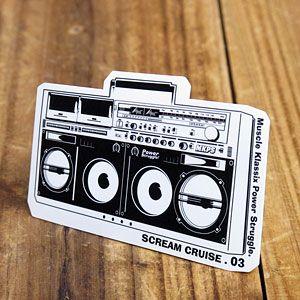 ステッカー 車 アメリカン おしゃれ バイク ヘルメット かっこいい ホットロッド マッスルクラシッ...