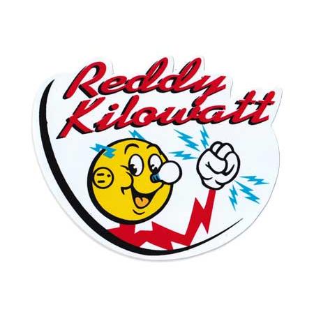 ステッカー レディ・キロワット REDDY KILOWATT 車 バイク アメリカン おしゃれ かっ...